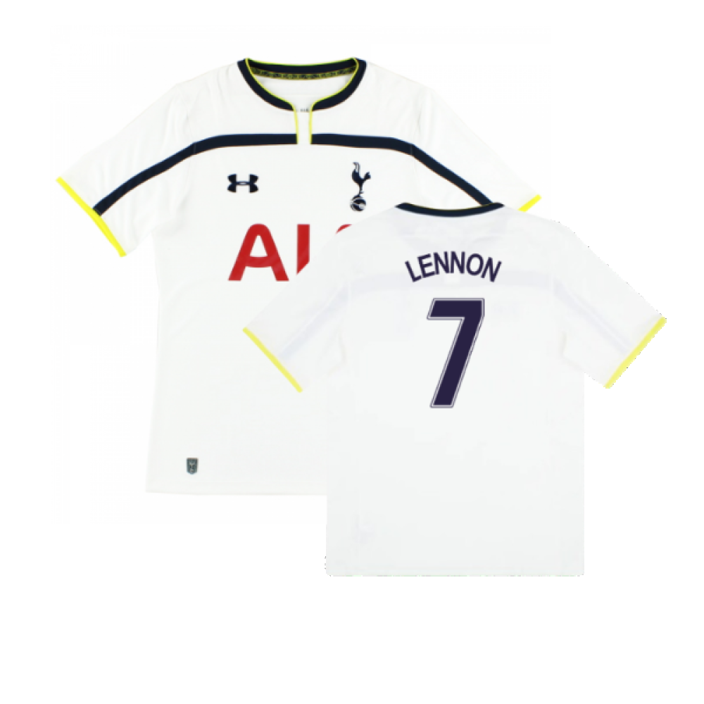 Tottenham 2014-2015 Home Shirt (S) (Very Good) (LENNON 7)_0