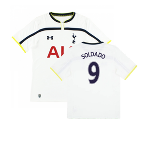 Tottenham 2014-2015 Home Shirt (Excellent) (SOLDADO 9)_0