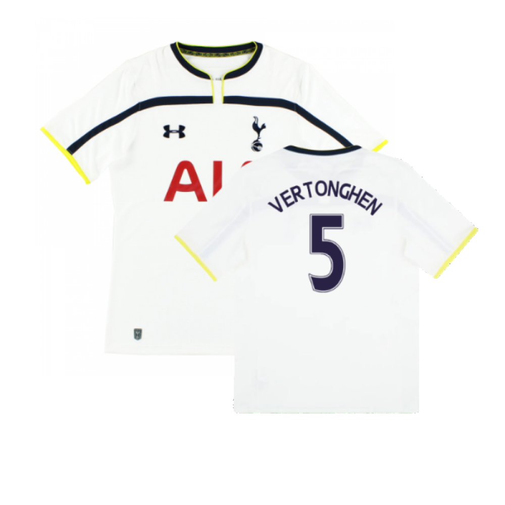 Tottenham 2014-2015 Home Shirt (Excellent) (VERTONGHEN 5)_0