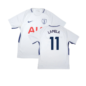 Tottenham 2017-18 Home Shirt (Small infant) (Mint) (Lamela 11)_0