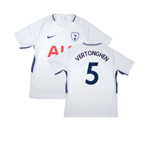 Tottenham 2017-18 Home Shirt (Small infant) (Mint) (Vertonghen 5)_0