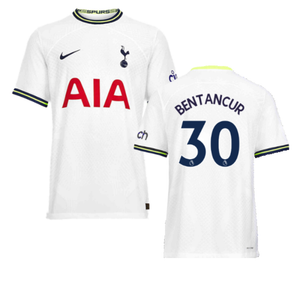 Tottenham 2022-23 Home Shirt (SB) (BENTANCUR 30) (Very Good)_0