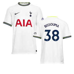 Tottenham 2022-23 Home Shirt (SB) (BISSOUMA 38) (Very Good)_0