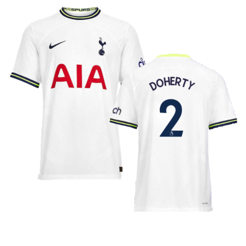 Tottenham 2022-23 Home Shirt (7-8y) (DOHERTY 2) (Excellent)_0