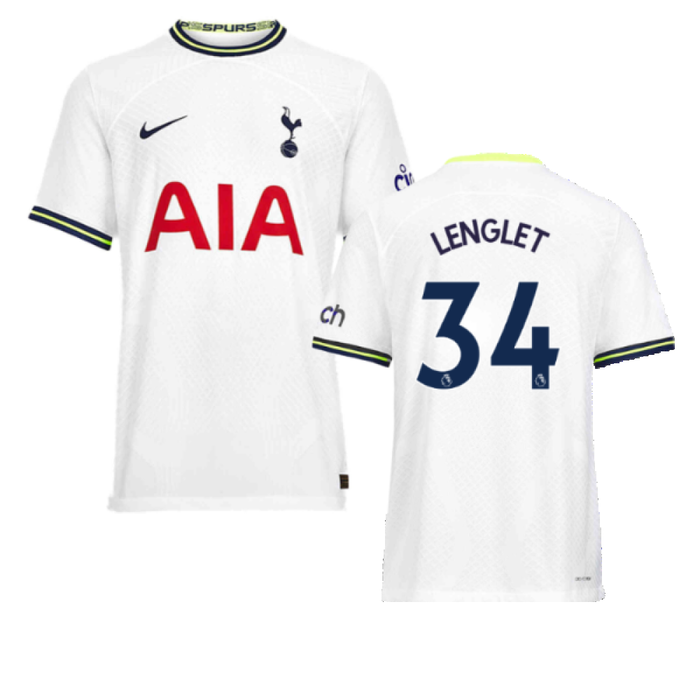 Tottenham 2022-23 Home Shirt (SB) (LENGLET 34) (Excellent)