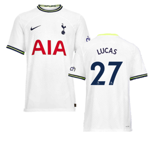 Tottenham 2022-23 Home Shirt (7-8y) (LUCAS 27) (Mint)_0