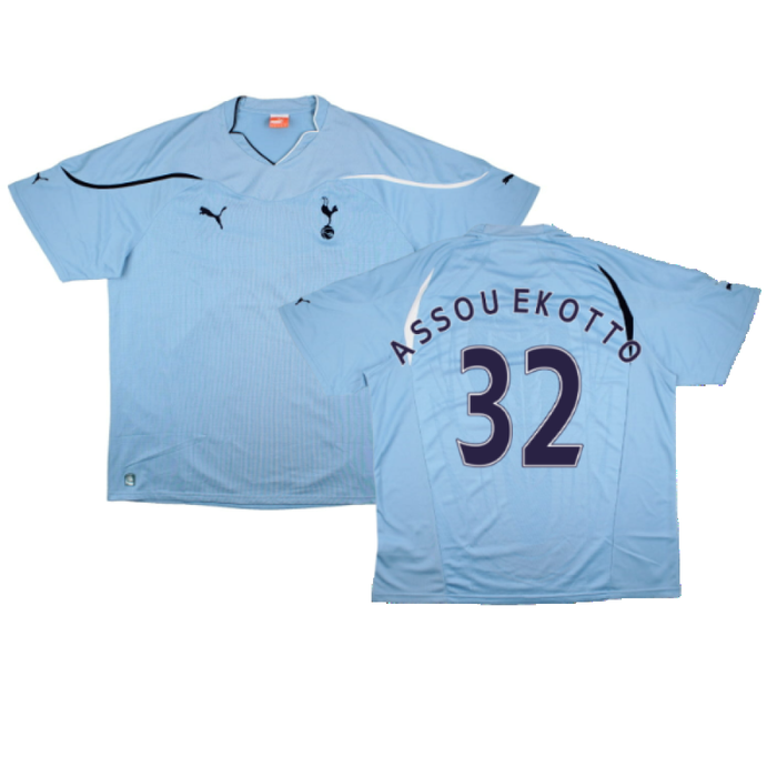 Tottenham Hotspur 2010-11 Away Shirt (Sponsorless) (2xL) (Assou Ekotto 32) (Excellent)