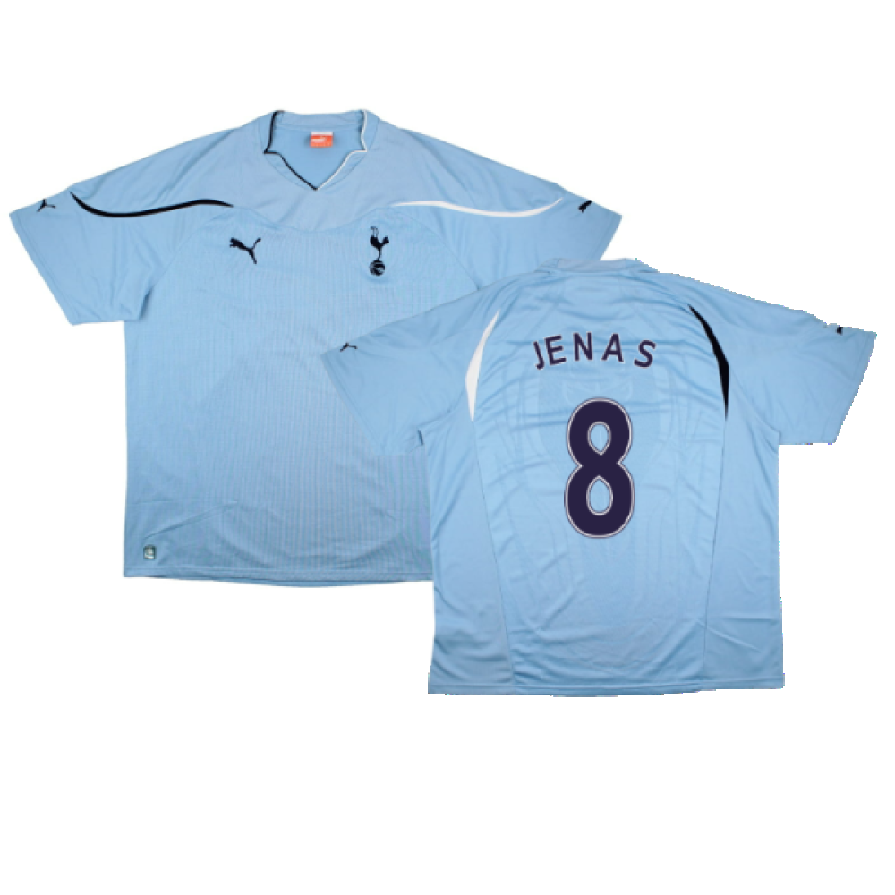 Tottenham Hotspur 2010-11 Away Shirt (Sponsorless) (2xL) (Jenas 8) (Excellent)_0