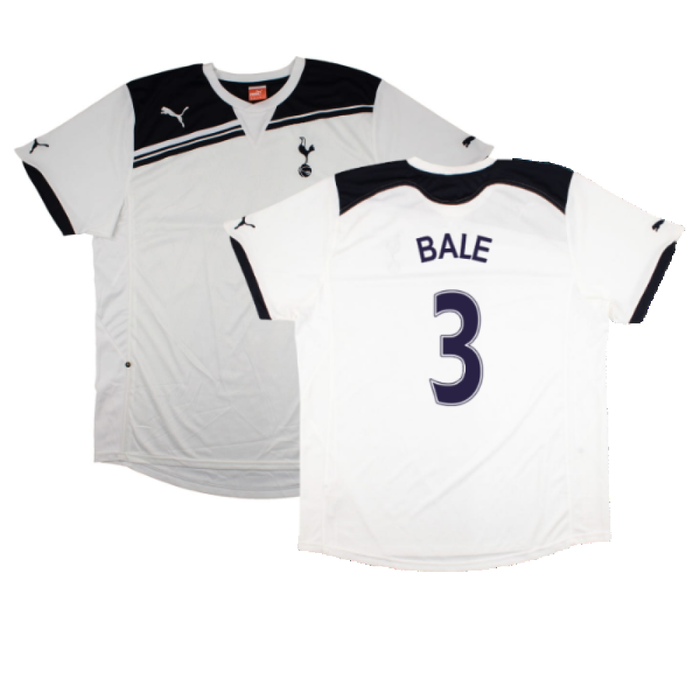 Tottenham Hotspur 2010-11 Home Shirt (Sponsorless) (2XL) (Mint) (Bale 3)