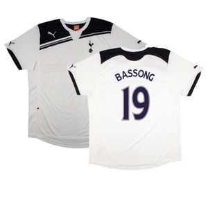 Tottenham Hotspur 2010-11 Home Shirt (Sponsorless) (2XL) (Mint) (Bassong 19)_0