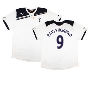 Tottenham Hotspur 2010-11 Home Shirt (Sponsorless) (XXL) (BNWT) (Pavlyuchenko 9)_0