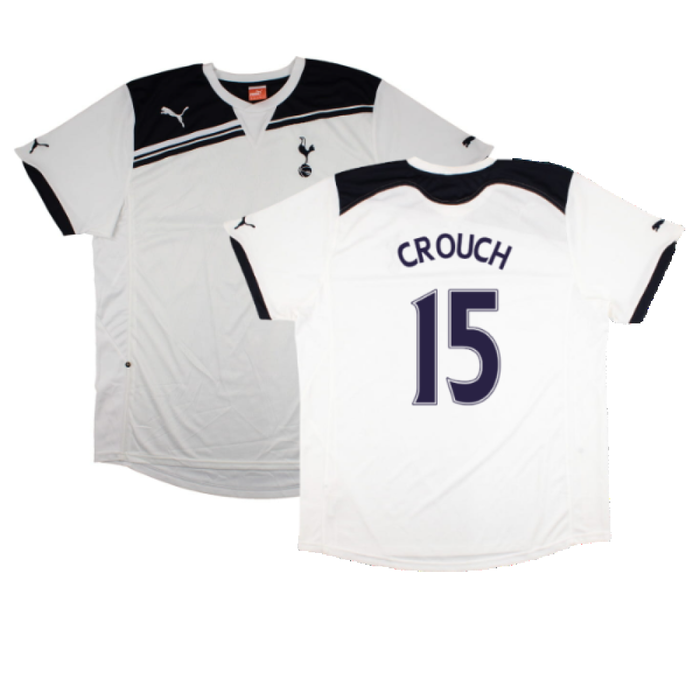 Tottenham Hotspur 2010-11 Home Shirt (Sponsorless) (2XL) (Mint) (Crouch 15)