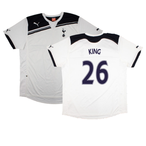 Tottenham Hotspur 2010-11 Home Shirt (Sponsorless) (2XL) (Mint) (King 26)_0