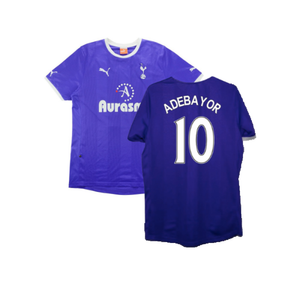 Tottenham Hotspur 2011-12 Away Shirt (Good) (ADEBAYOR 10)_0