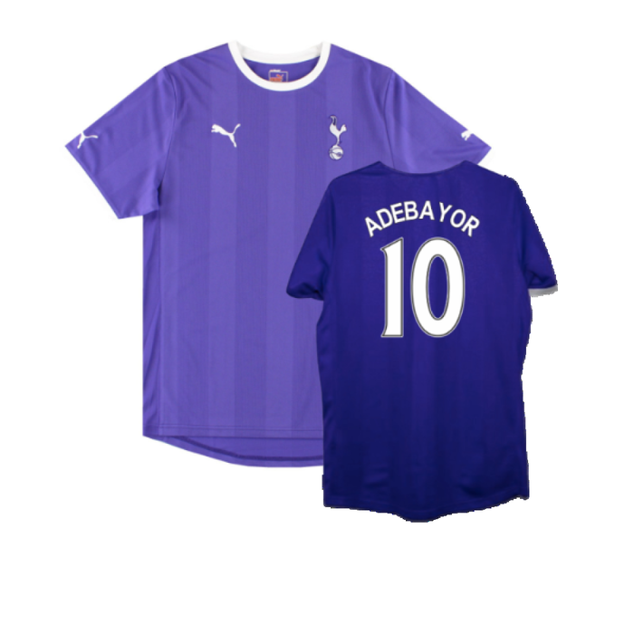 Tottenham Hotspur 2011-12 Sponsorless Away Shirt (XL) (BNWT) (ADEBAYOR 10)