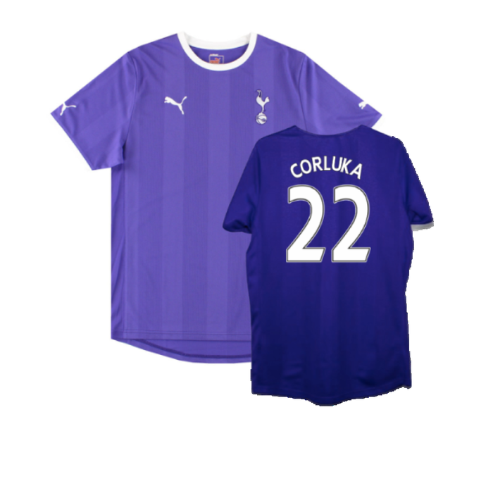 Tottenham Hotspur 2011-12 Sponsorless Away Shirt (XL) (BNWT) (CORLUKA 22)