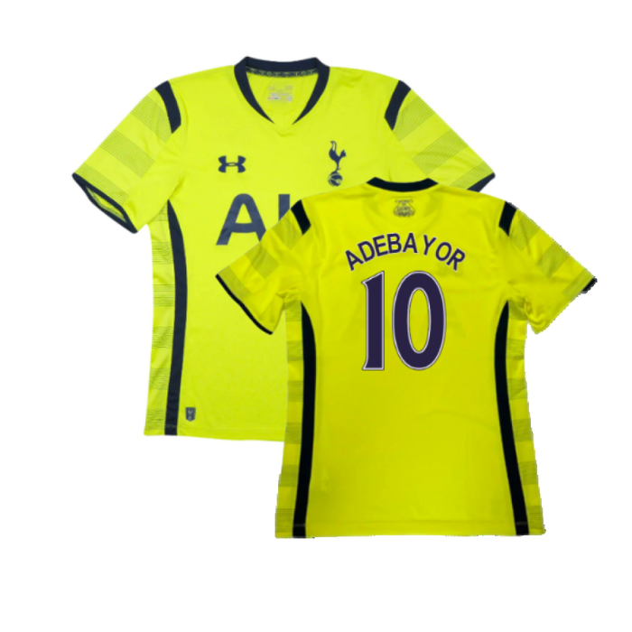 Tottenham Hotspur 2014-2015 Third Shirt (S) (Good) (ADEBAYOR 10)