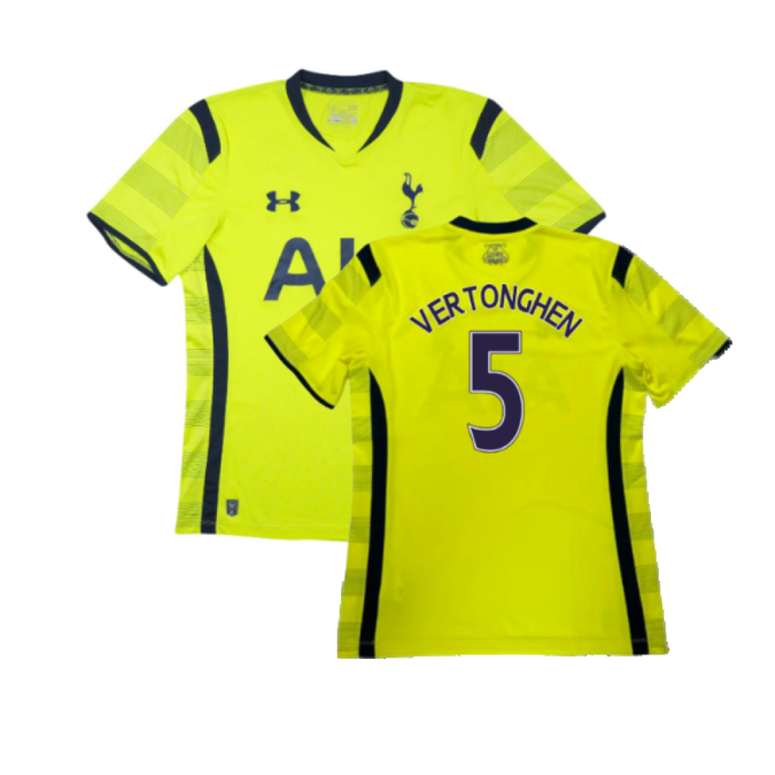 Tottenham Hotspur 2014-2015 Third Shirt (S) (Good) (VERTONGHEN 5)