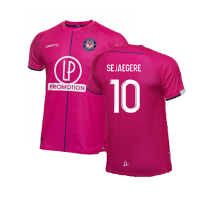 Toulouse FC 2021-22 Away Shirt (3XL) (Mint) (Dejaegere 10)_0