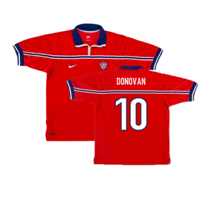 USA 1998-00 Away Shirt (Very Good) (DONOVAN 10)_0