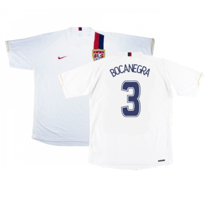 USA 2006-08 Home Shirt (L) (Very Good) (Bocanegra 3)