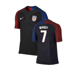 USA 2016-18 Away Shirt (M) (Very Good) (Beasley 7)_0