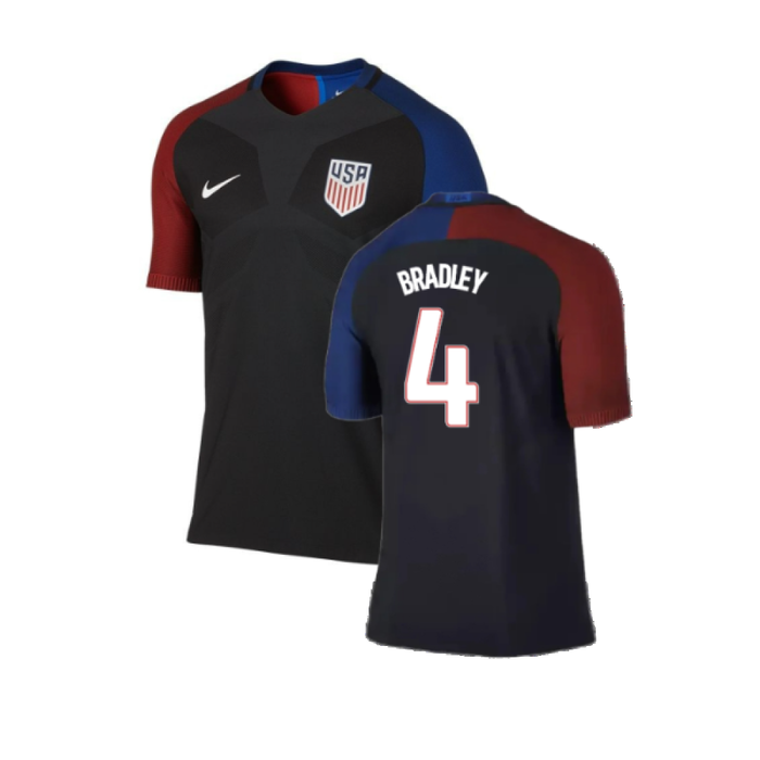 USA 2016-18 Away Shirt (M) (Very Good) (Bradley 4)