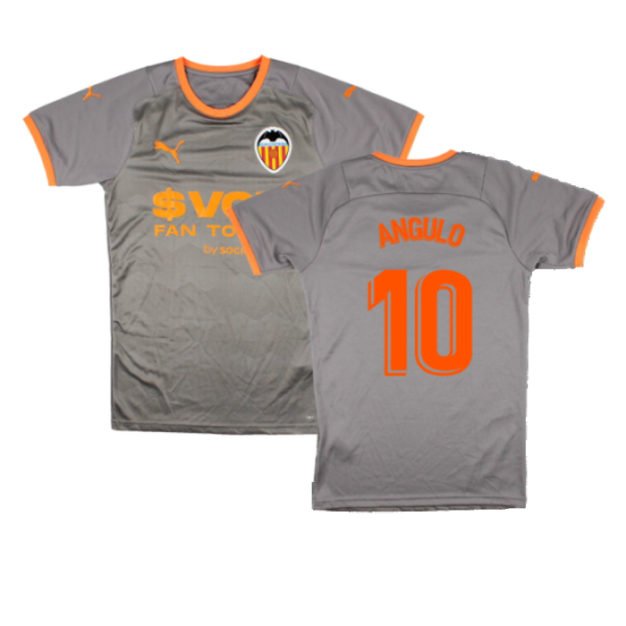 Valencia 2021-22 Fourth Shirt (M) (Mint) (ANGULO 10)