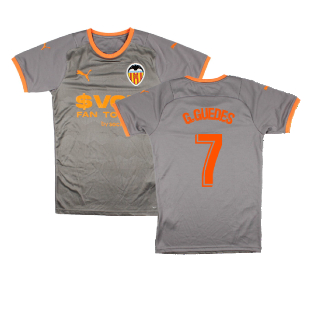 Valencia 2021-22 Fourth Shirt (XL) (Mint) (G.GUEDES 7)_0