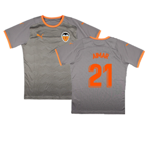 Valencia 2021-22 Fourth Shirt (Sponsorless) (M) (Mint) (AIMAR 21)_0