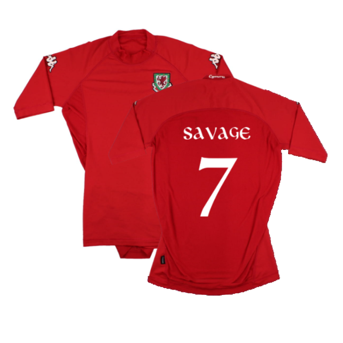 Wales 2004-05 Home Shirt (L) (Very Good) (Savage 7)