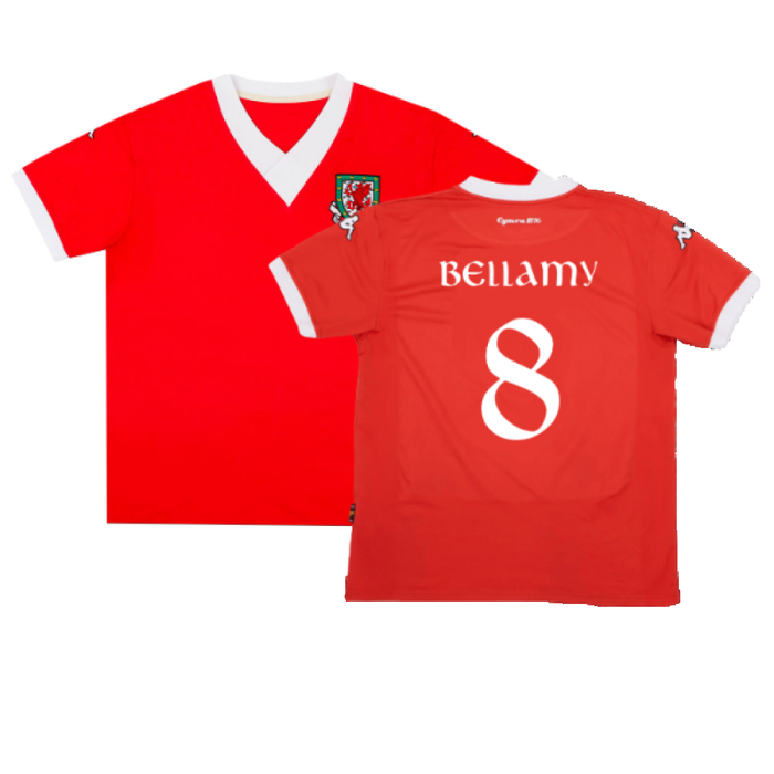 Wales 2006-07 Home (Excellent) (Bellamy 8)