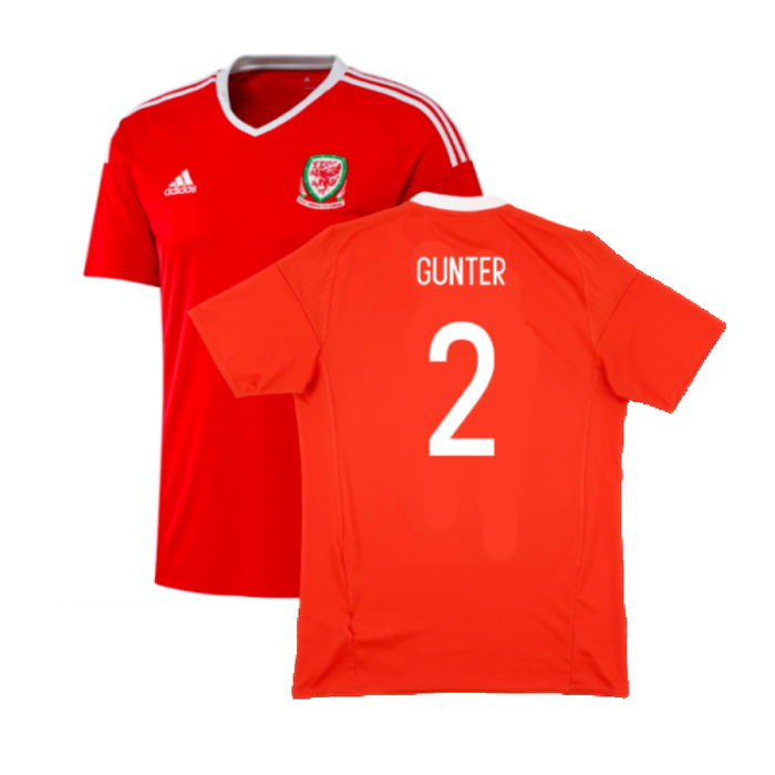 Wales 2016-2017 Home Shirt (S) (Excellent) (Gunter 2)