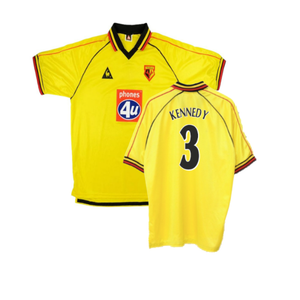 Watford 1999-01 Home Shirt (XXL) (Mint) (Kennedy 3)_0