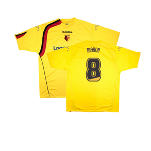 Watford 2005-06 Home Shirt (XL) (Very Good) (Mahon 8)_0