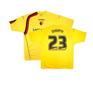 Watford 2005-06 Home Shirt (XL) (Very Good) (Mariappa 23)_0