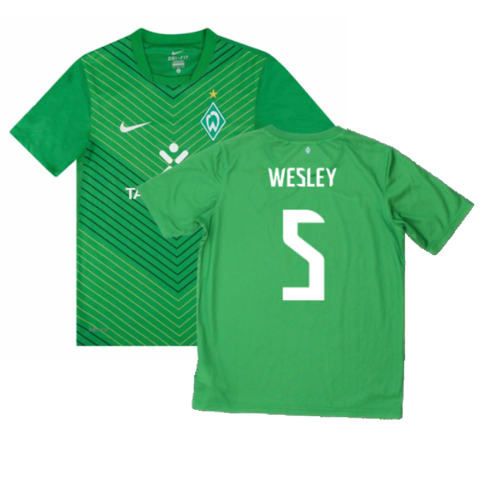 Werder Bremen 2011-12 Home Shirt (M) (Very Good) (Wesley 5)