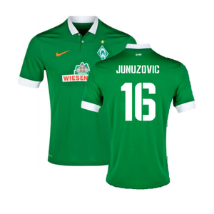 Werder Bremen 2014-15 Home Shirt (L) (Mint) (Junuzovic 16)_0