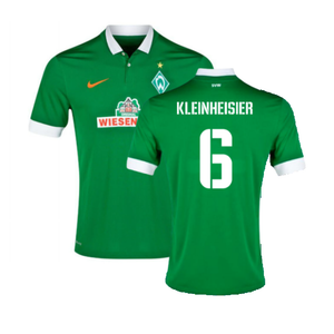 Werder Bremen 2014-15 Home Shirt (L) (Mint) (Kleinheisier 6)_0