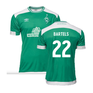 Werder Bremen 2018-19 Home Shirt (M) (Mint) (Bartels 22)_0