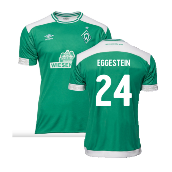 Werder Bremen 2018-19 Home Shirt (M) (Mint) (Eggestein 24)