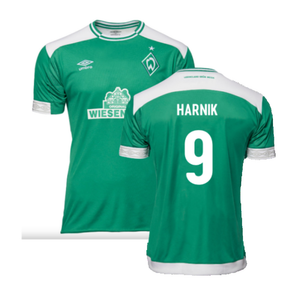 Werder Bremen 2018-19 Home Shirt (M) (Mint) (Harnik 9)_0