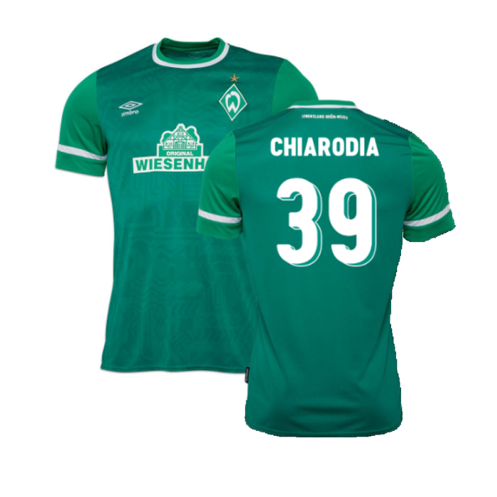 Werder Bremen 2021-22 Home Shirt (M) (Chiarodia 39) (BNWT)