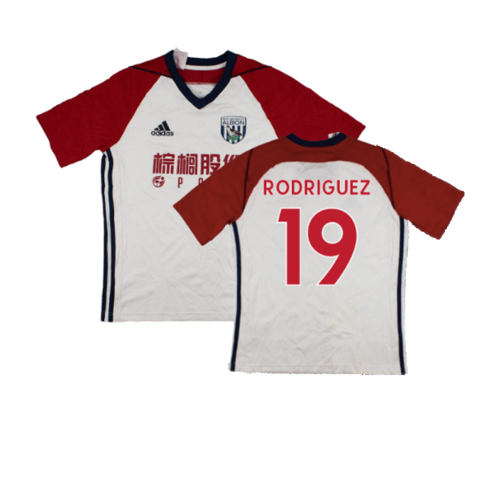 West Brom 2017-18 Away Shirt (13-14y) (Good) (Rodriguez 19)