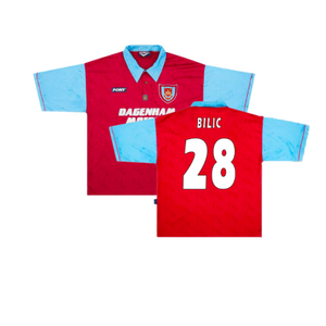 West Ham 1995-97 Home Shirt (XXL) (Mint) (Bilic 28)_0