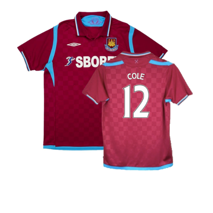 West Ham 2009-10 Home (XL) (Excellent) (Cole 12)