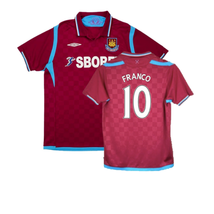 West Ham 2009-10 Home (XL) (Excellent) (Franco 10)