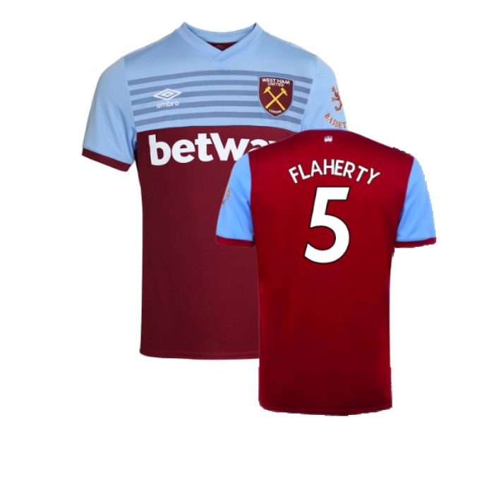 West Ham United 2019-20 Home Shirt (S) (Good) (Flaherty 5)