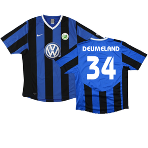 Wolfsburg 2007-08 Away Shirt (XL) (Excellent) (Deumeland 34)_0