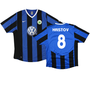 Wolfsburg 2007-08 Away Shirt (XL) (Excellent) (Hristov 8)_0